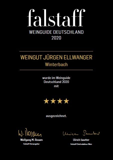 Falstaff Weinguide 2020 - Vier Sterne