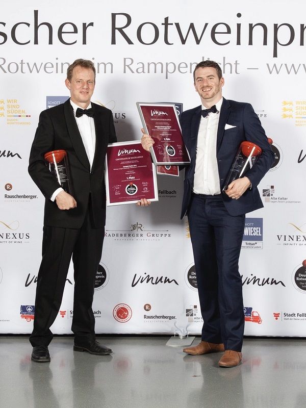 2018 Vinum Rotweinpreis Doppelerfolg