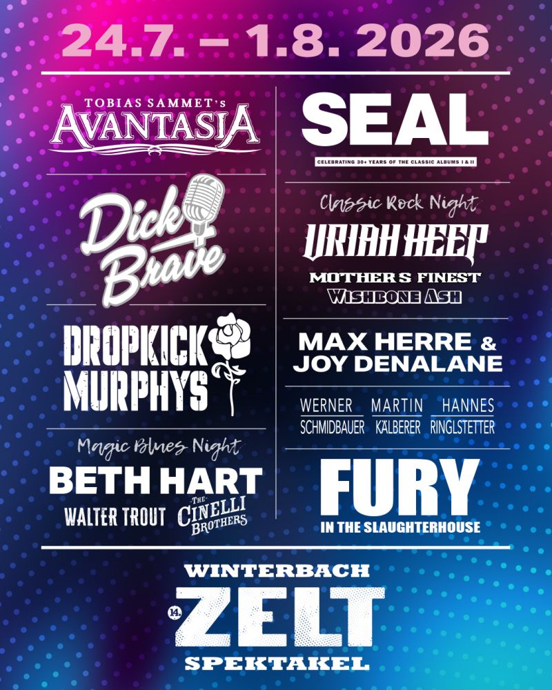 Zeltspektakel 2026 in Winterbach