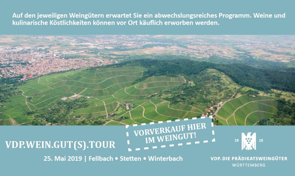  VDP.WEIN.GUT(S). TOUR  Fellbach- Stetten- Winterbach